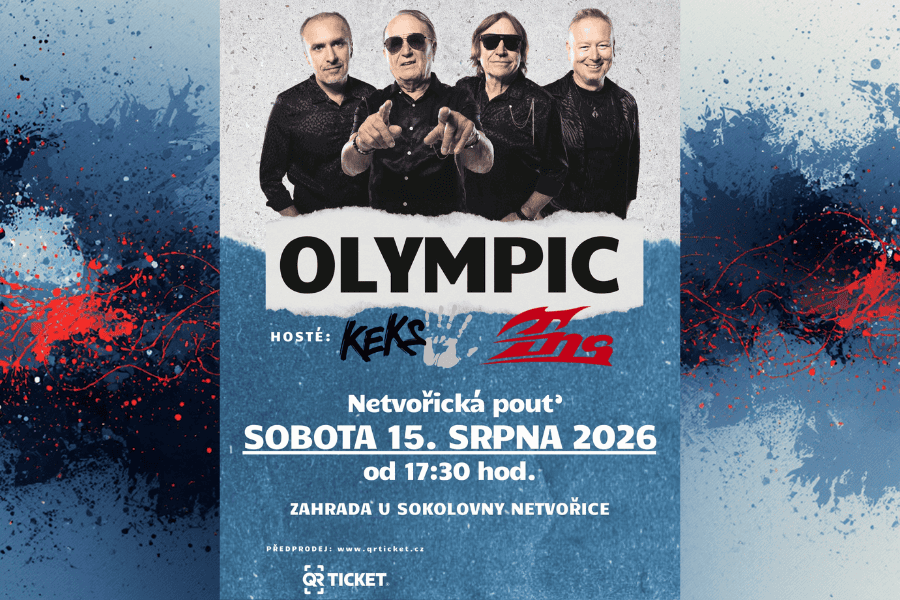 carousel image Netvořický rockový koktejl: Olympic – Keks – TNS