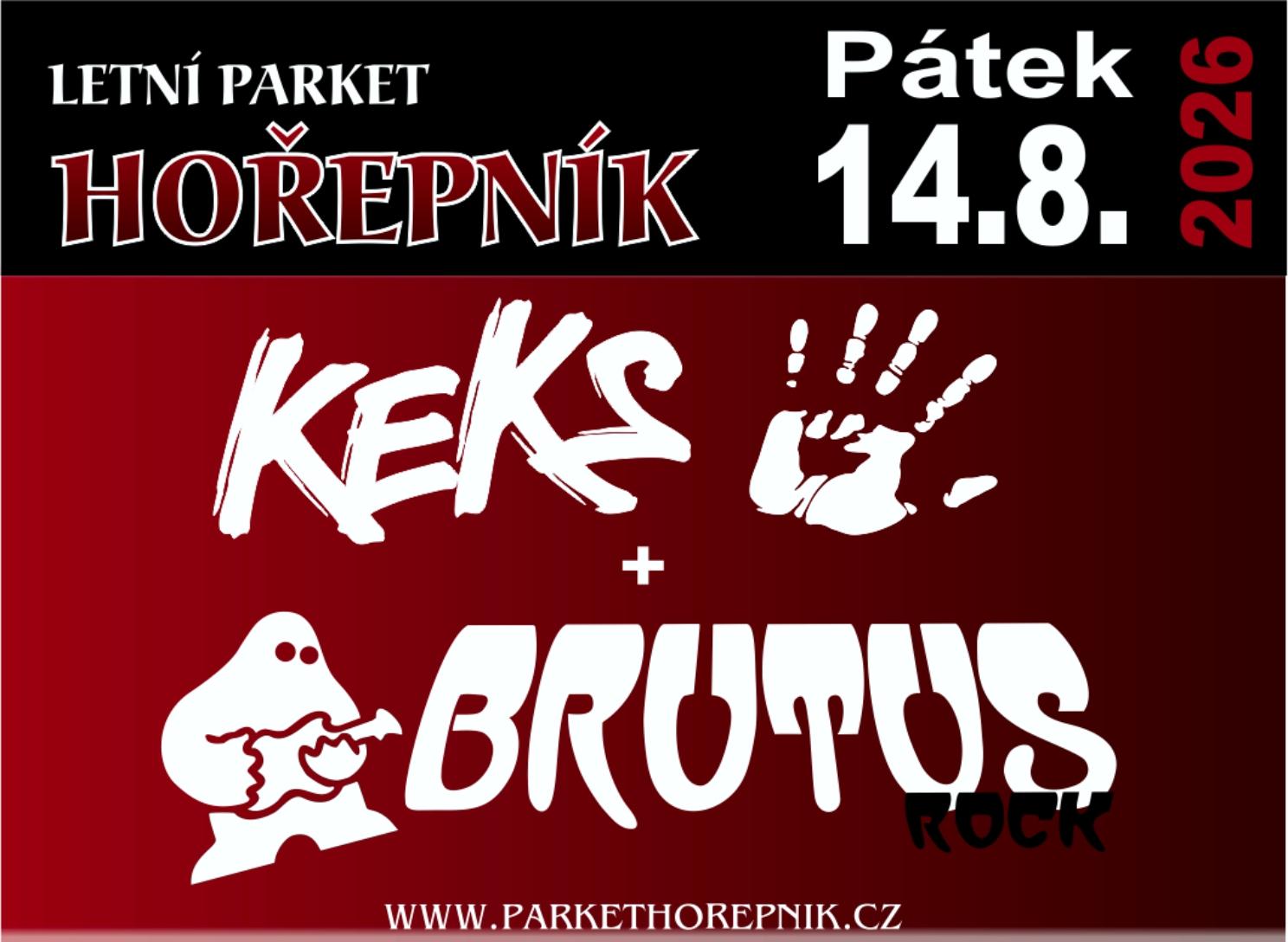 carousel image KEKS + BRUTUS - HOŘEPNÍK 2026