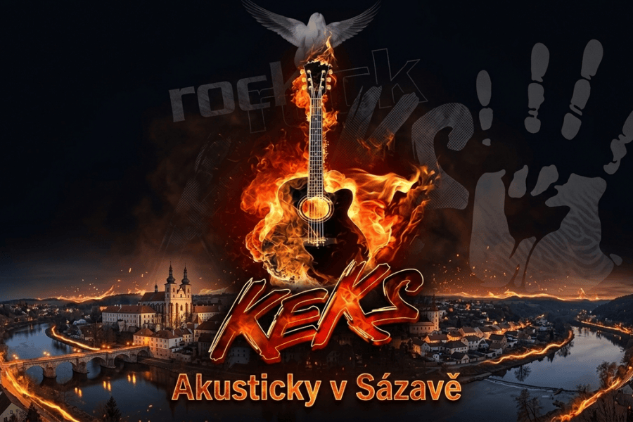 carousel image Keks Sázava akusticky
