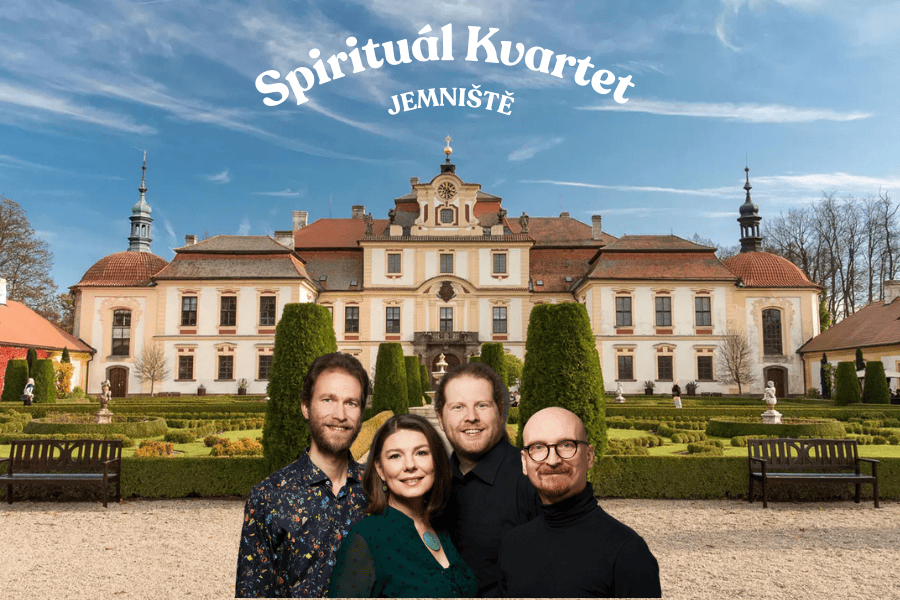 carousel image Spirituál Kvartet Adventní koncert Jemniště