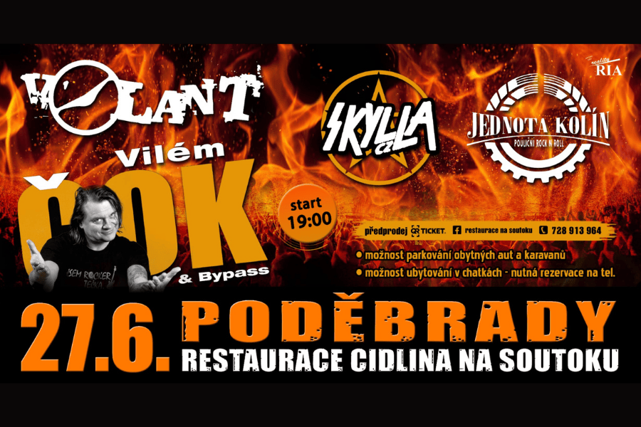 carousel image VILÉM ČOK & BYPASS Poděbrady